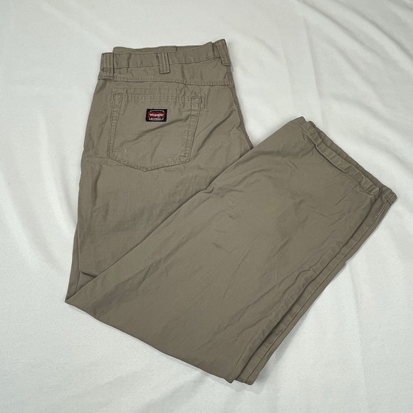 MEN'S Wrangler Workwear Technician Relaxed Fit Rip-Stop TECH 6‎ Pocket Pants - Picture 1 of 13